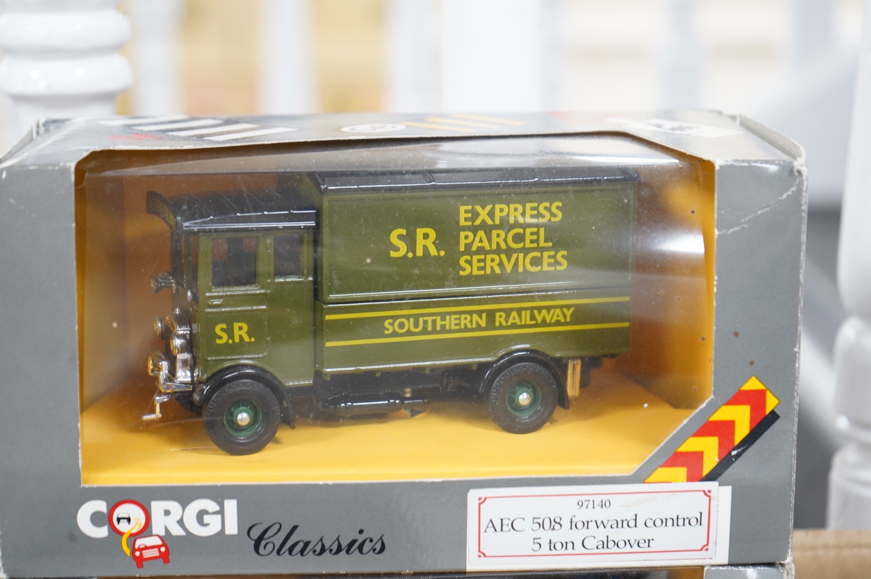 Sixty boxed diecast vehicles by EFE, Corgi Classics, Oxford Diecast, Vanguards, Corgi Aviation Archive, Matchbox Models of Yesteryear, etc. vehicles include; EFE commercial vehicles and cars, 1:76 scale trackside vehicle